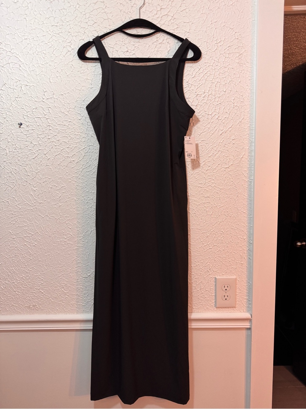 Black Sleeveless Maxi Dress - Classic sport FLX Dress
